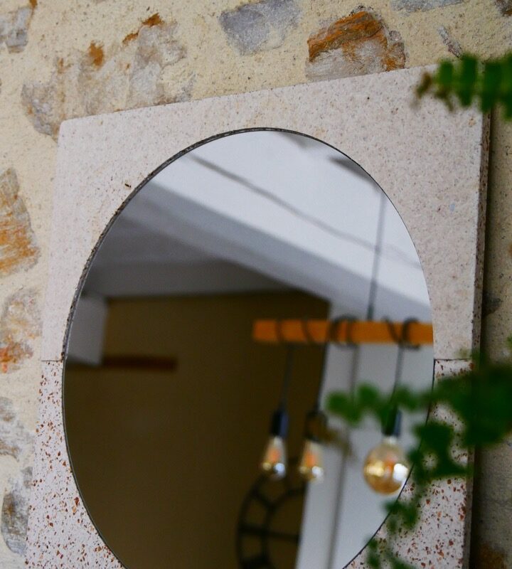 Miroir Revers en volants de badminton revalorisés