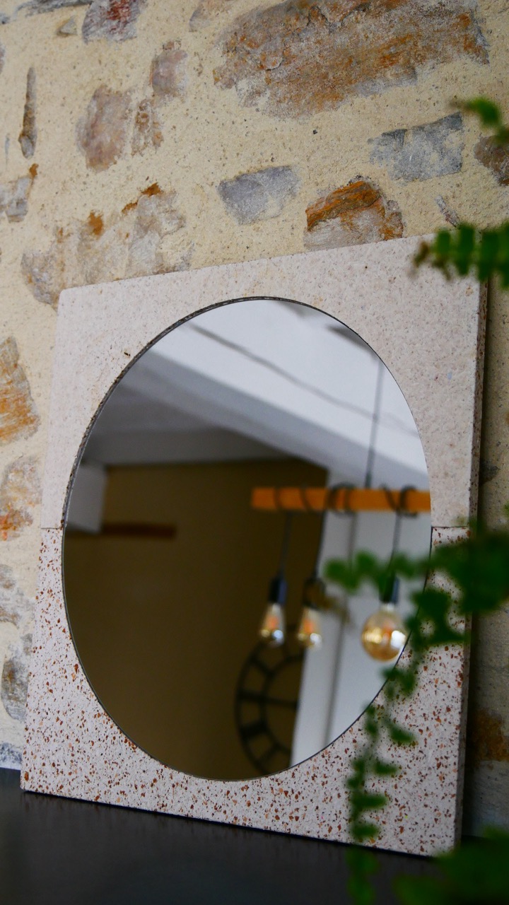 Miroir Revers en volants de badminton revalorisés