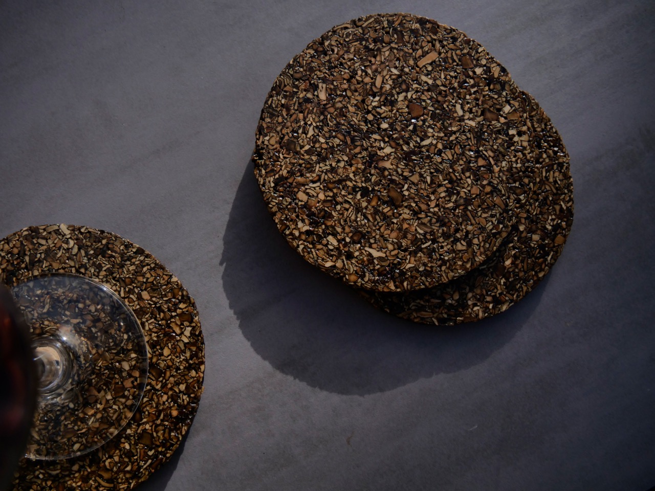 Dessous de verre en algues recyclées – Image 3