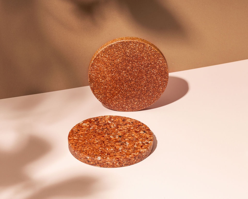 Grand support en marc de pommes