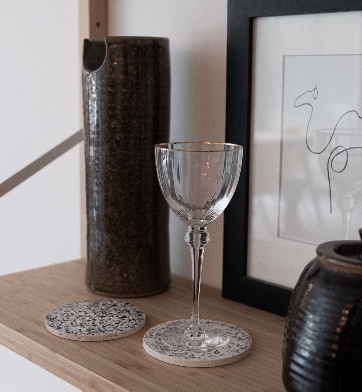 Dessous de verre en coquillages revalorisés – Image 2