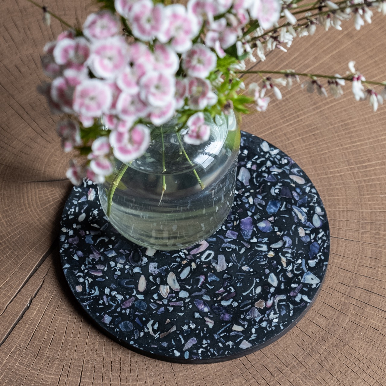 Dessous de plat en coquillages Bleu revalorisés – Image 11