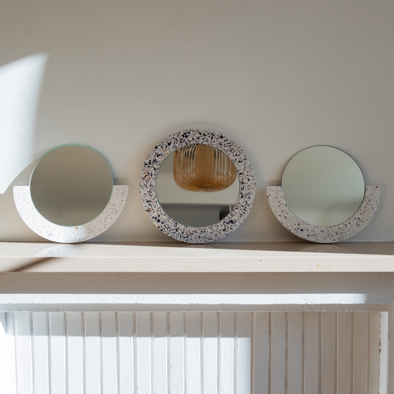 Miroir en coquillages revalorisés – Image 4