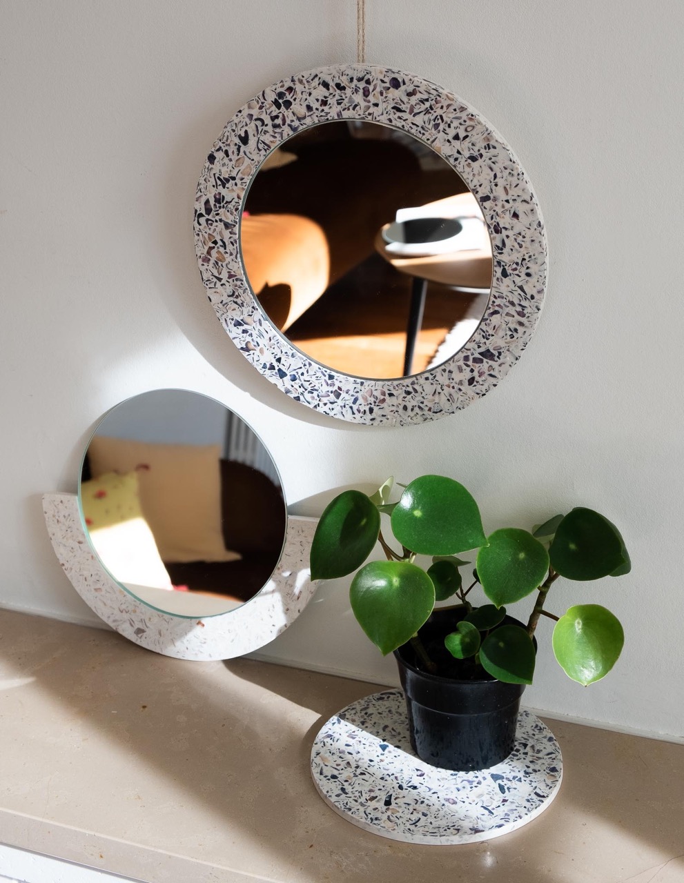 Miroir en coquillages revalorisés – Image 6