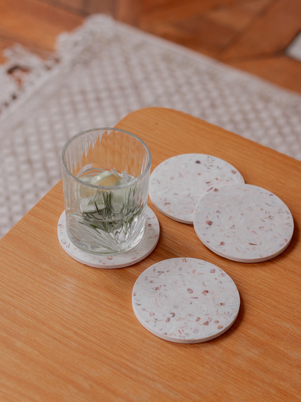 Dessous de verre en coquillages revalorisés – Image 19