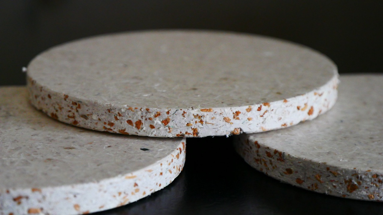 Dessous de verres en volants de badminton revalorisés