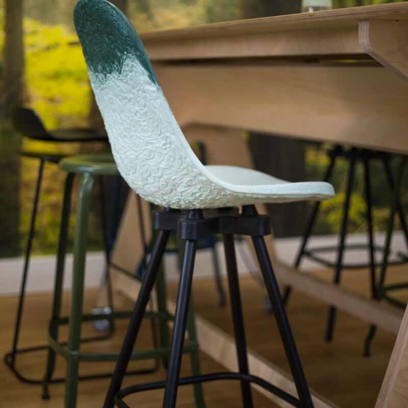 Chaise Gravêne 7.6 en plastique recyclé