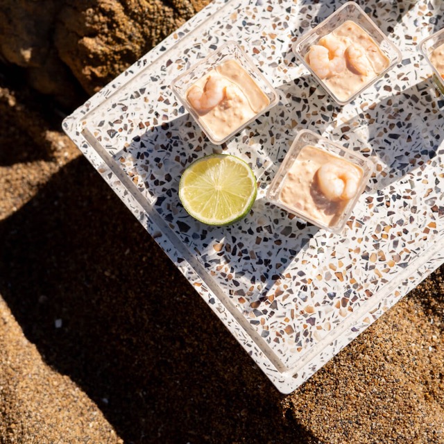 Plateau de présentation en coquillages revalorisés – Image 15