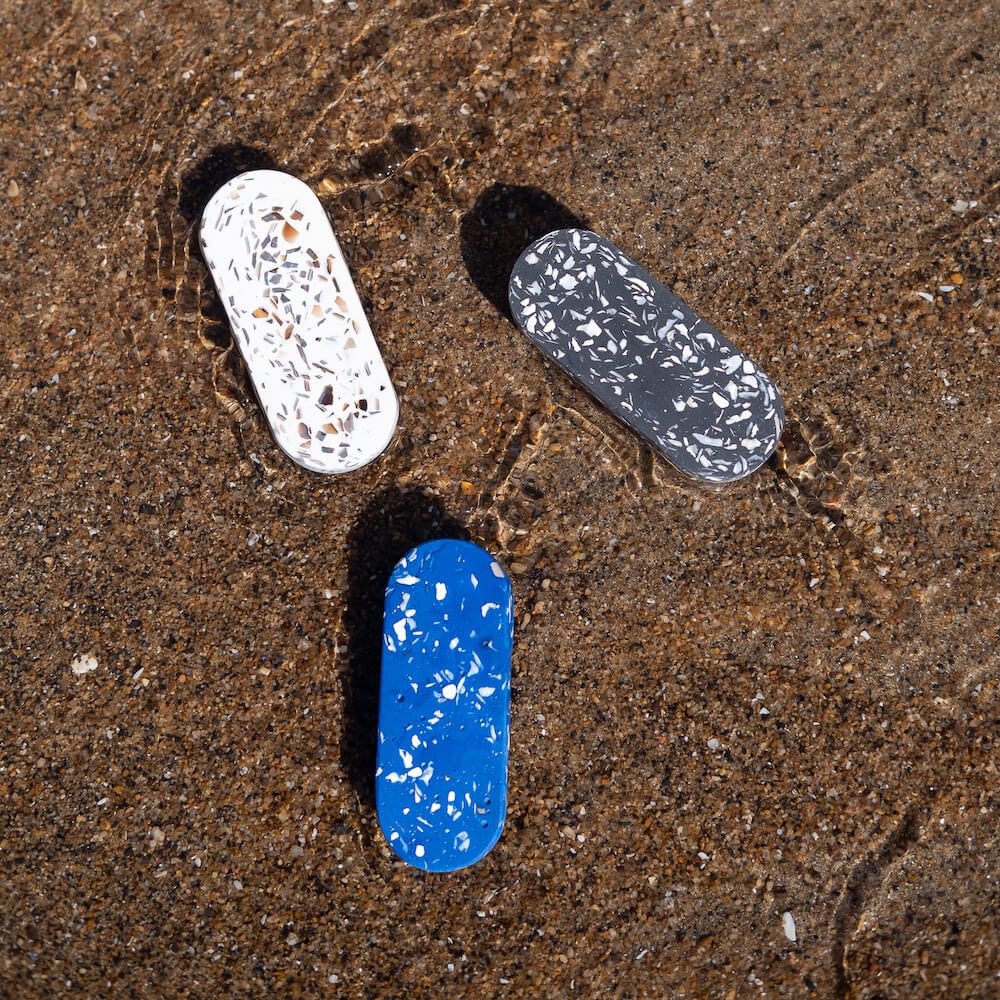 Poignée de meuble en coquillages revalorisés