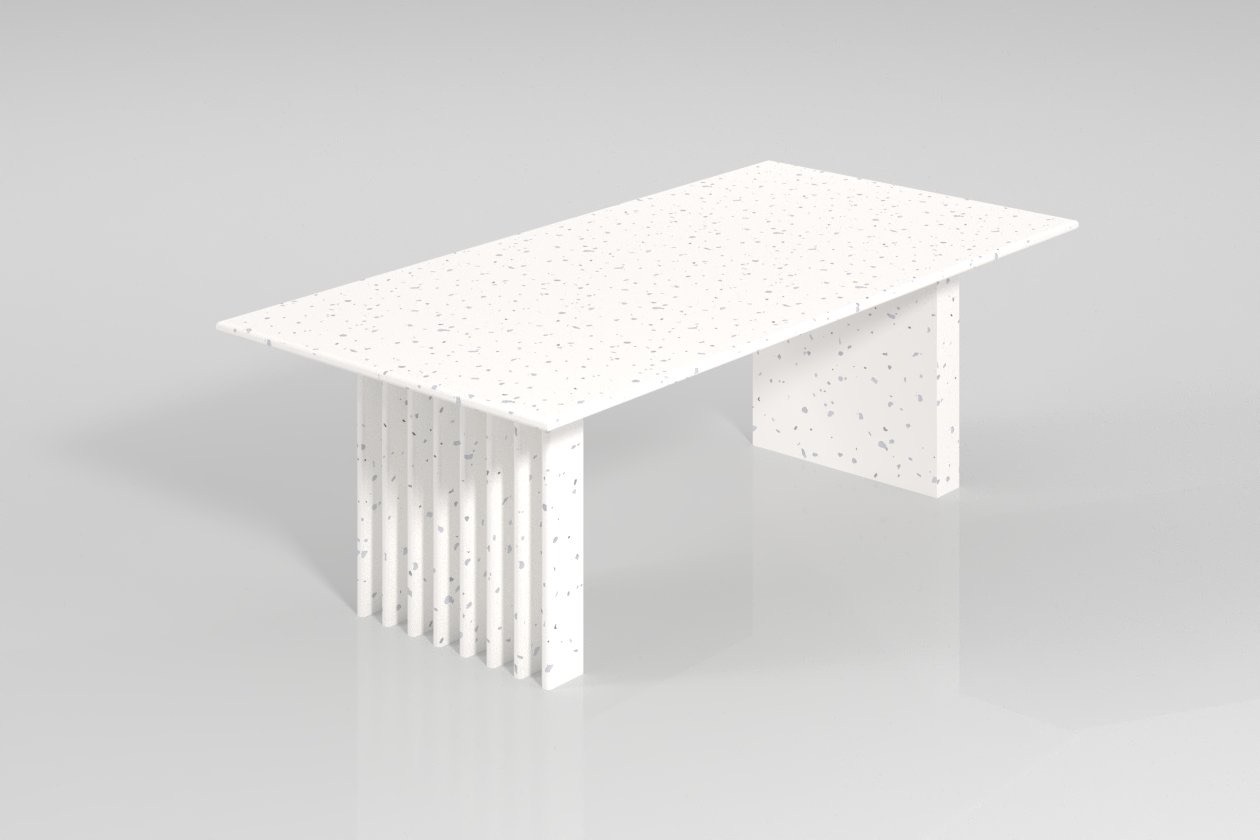 Table basse plastique recyclé - 21.60 KAMA