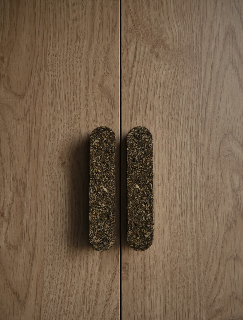 Poignée arrondis en algues recyclées