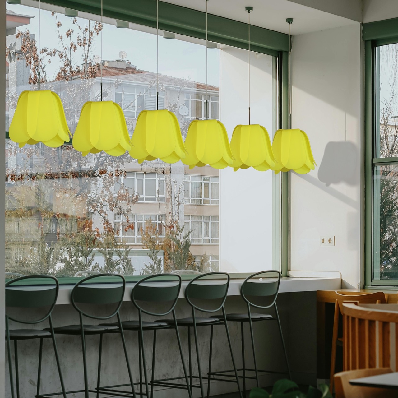 Suspension Tulipe en toile d'ULM – Image 12