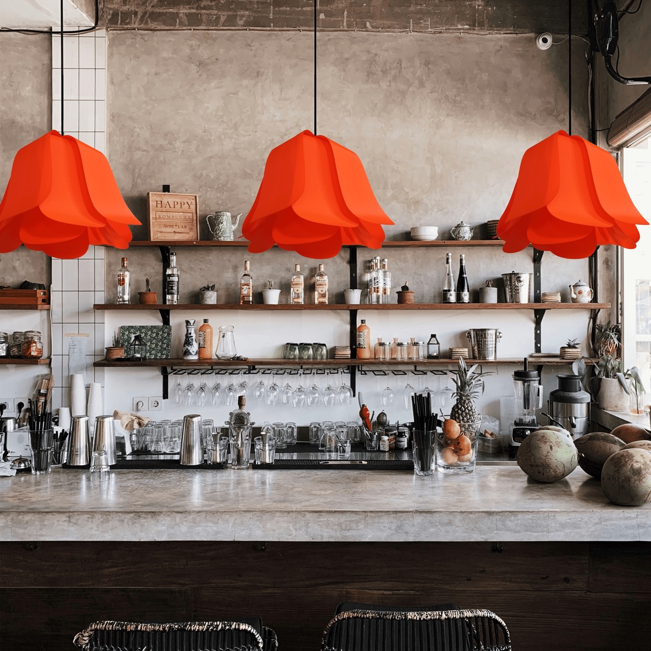 Suspension Tulipe en toile d'ULM – Image 4