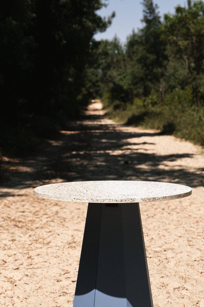 Table Itsaso recyclée Ø 70 cm – Image 12