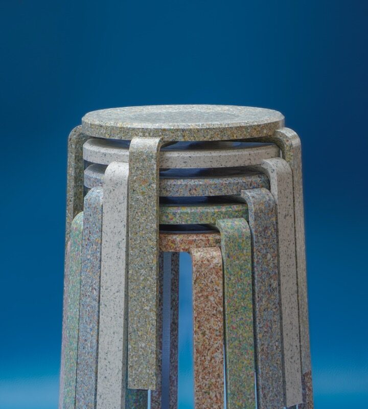 Tabouret Billex 6.0 - Billet de banque recyclé