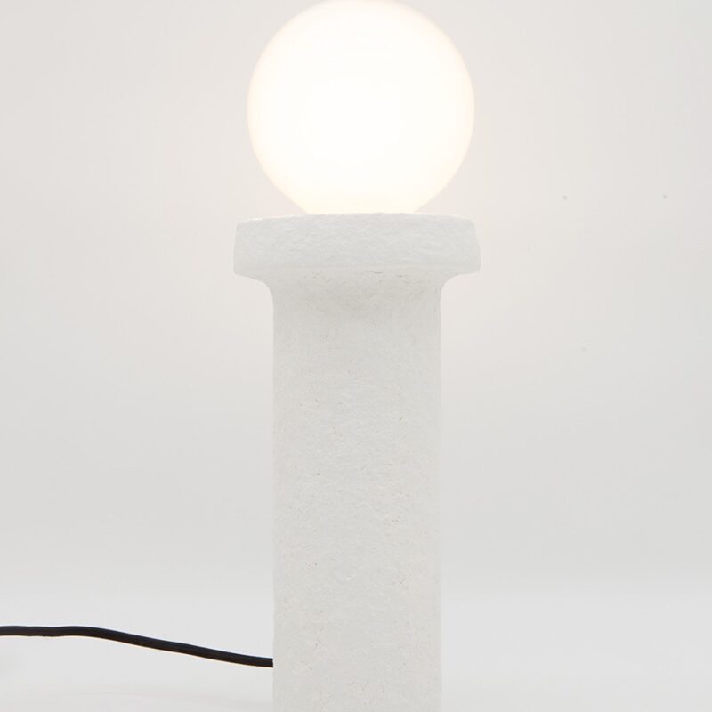 Lampe à poser Collerette recyclée