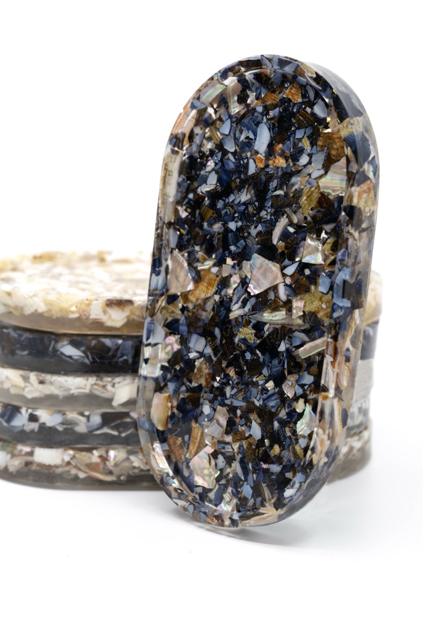 Coupelle Ovale en coquillages recyclés – Image 4