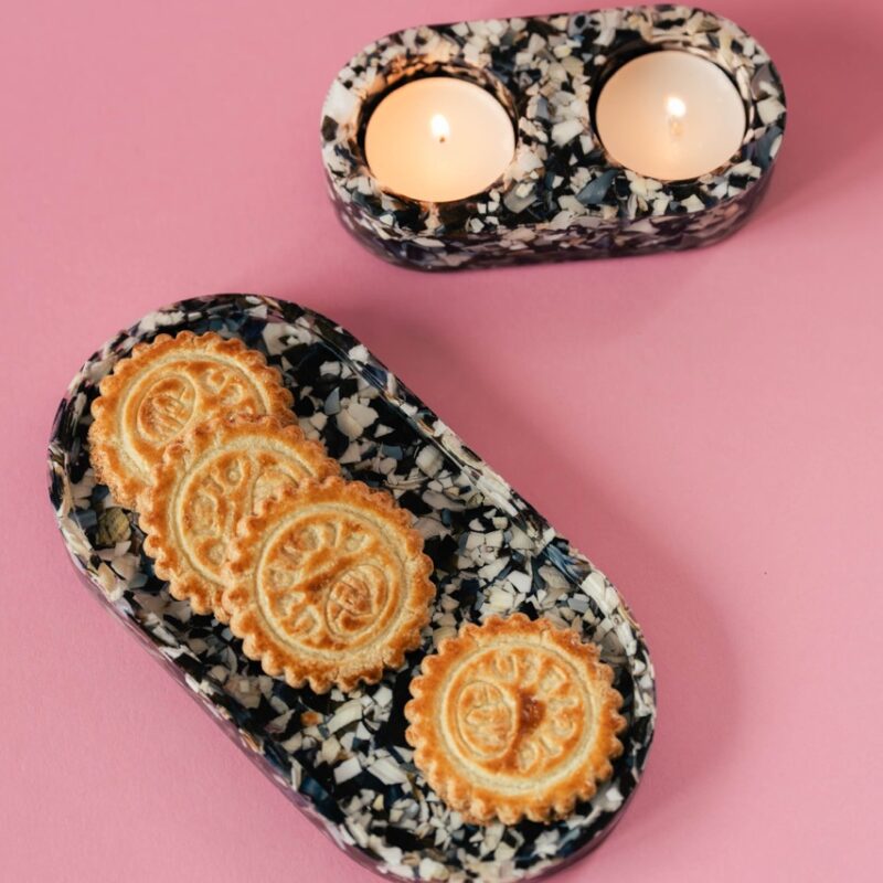 Coupelle Ovale en coquillages recyclés