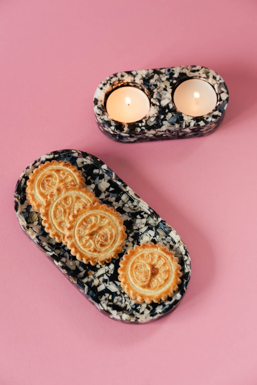 Coupelle Ovale en coquillages recyclés