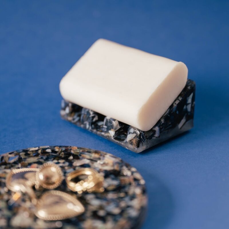 Porte savon en coquillages recyclés